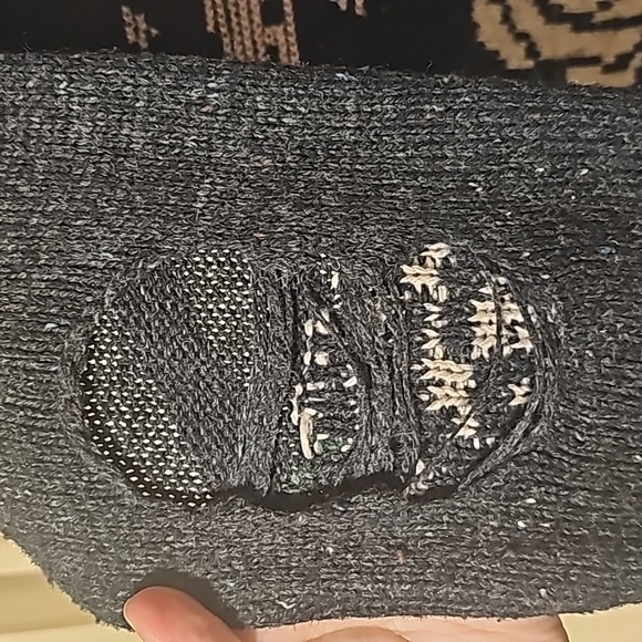 Wildfox Shredded Roses Venice Canal Sweater Gray Size XS - Picture 10 of 14